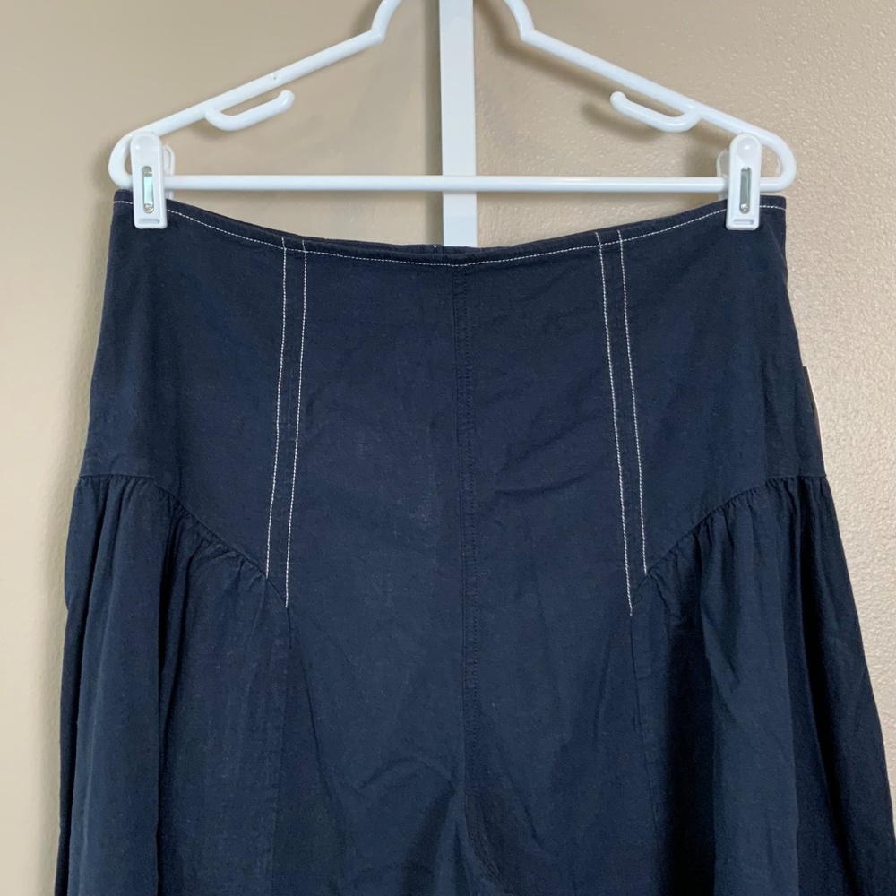 Anthropologie Linen Extended Waist Pants - Picture 8 of 16